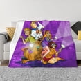thumbnail image 4 of Lsque Scooby-Doo Print Flannel Throw Blanket, Ultra-soft Blanket for Bed, Couch, Car, Hypoallergenic Anti-pilling blanket-50"x40", 4 of 8