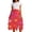 Red, variant on Women's LED Tutu Skirt Light Up Tutus Sparklly Skirts Layered Midi Tulle Ballet Dance Skirt Color Hot Pink Size S