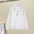 thumbnail image 5 of comerut Men Autumn Hoodie Solid Color Hooded Long Sleeves Oversized Hip Hop Warm High Collar High Street Winter Hoodie Men Clothing, 5 of 7