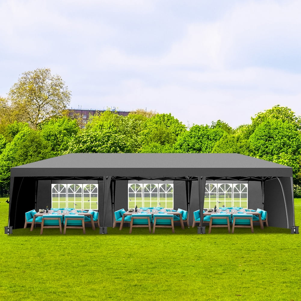 Aimee Lii 120"x354" Canopy Tent Heavy Duty Canopy, Outdoor Tent Canopy for Wedding Party Event Tent, Gray
