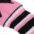thumbnail image 4 of 3PCS Knitted Golf Club Head Covers Fine Pattern Protective Golf Club Headcovers Set with Pom Pom for Travel Pink Black, 4 of 4