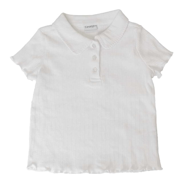 Top George para Niña Desagujado Beige Talla 6