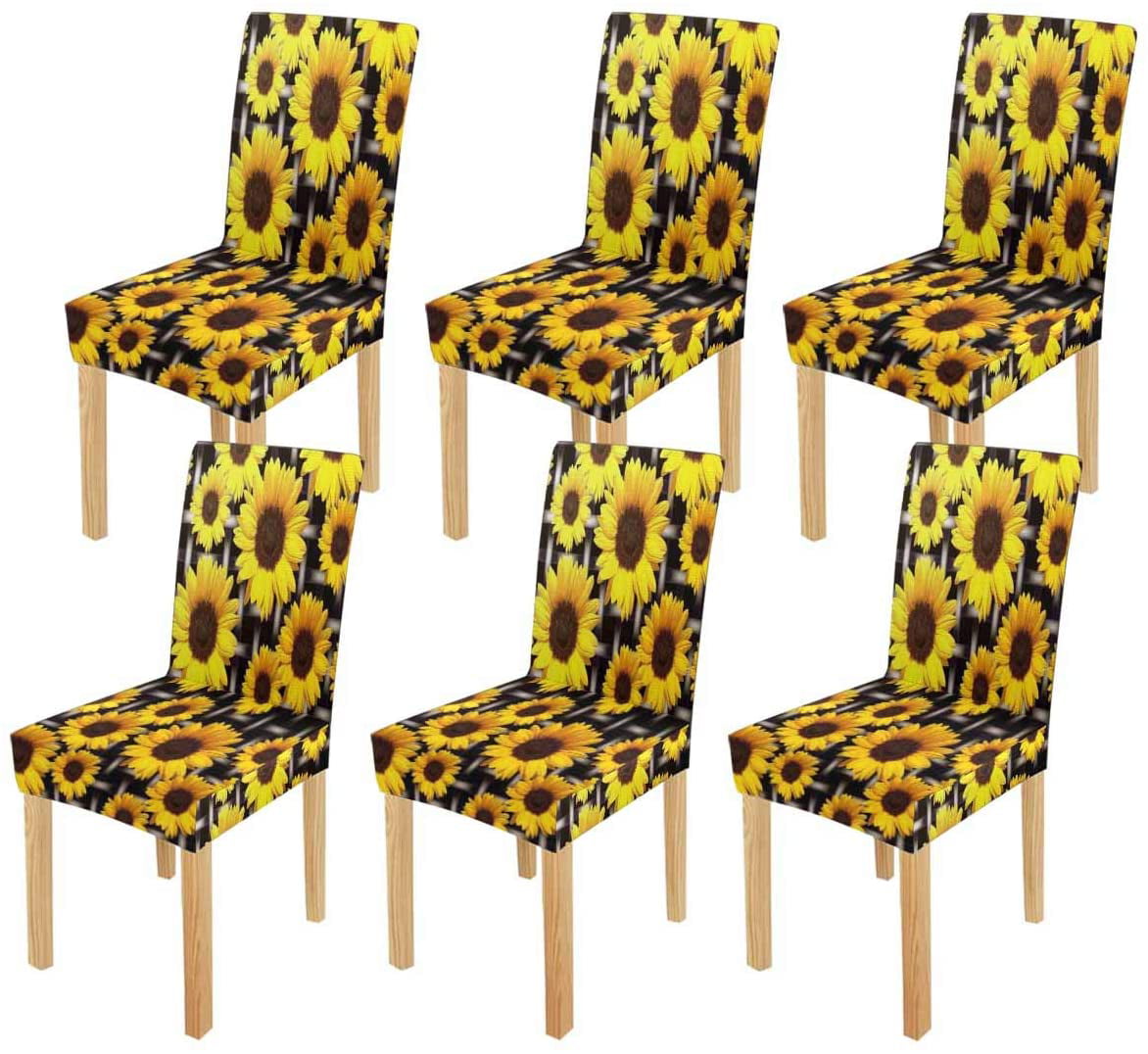KXMDXA Leopard Print Design Stretch Chair Cover Protector Seat 