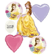 Angle View: Belle Beauty and the Beast Bouquet of Balloons