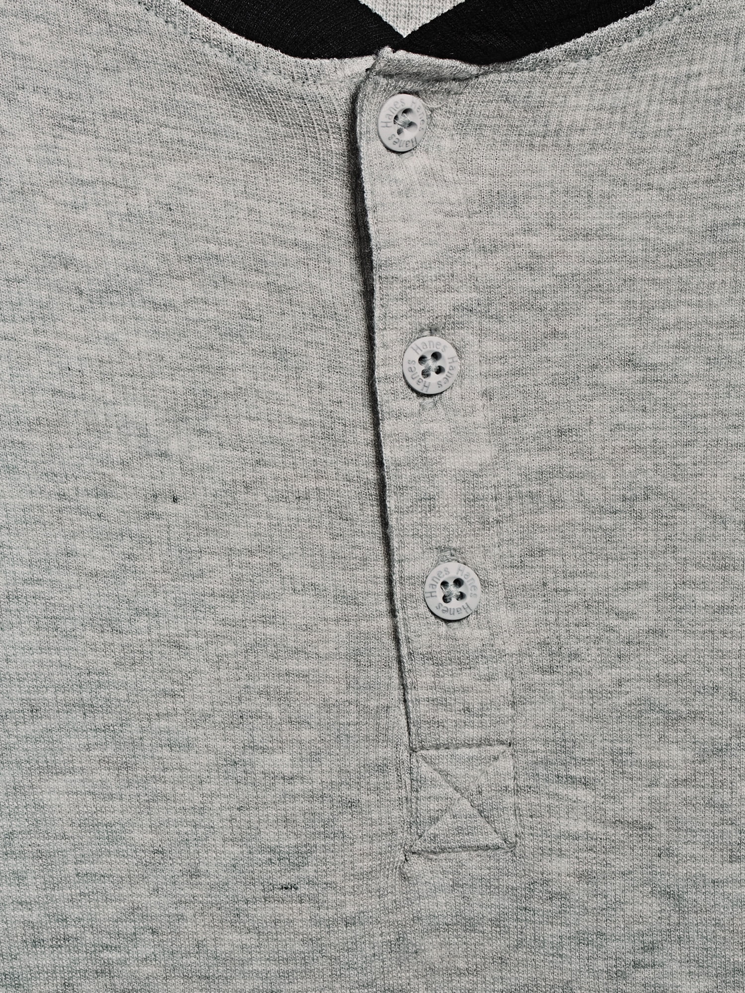 Hanes Men’s Ultrasoft Ribbed Modal Stretch Henley Pajama Top