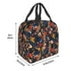 thumbnail image 3 of Easygdp Vintage Floral Bolsa Térmica Premium - Tela Oxford Impermeable, Gran Capacidad, Bolsillo Frontal, Unisex para Trabajo, Escuela, Actividades al Aire Libre y Picnics, 3 of 8