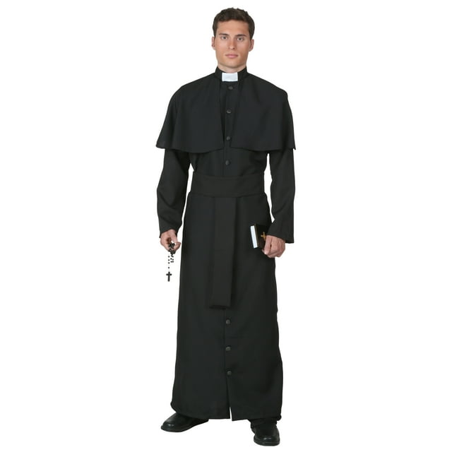 Plus Size Deluxe Priest Costume