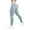 Sky Blue, variant on Aueoeo Workout Leggings for Women High Waisted Seamless Scrunch Butt Lifting Leggings Gym Yoga Pants for Women