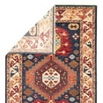 thumbnail image 3 of Living Karter Hand-Knotted Medallion Area Rug in Blue (8 ft. L x 5 ft. 6 in. W), 3 of 5