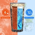 thumbnail image 7 of American Flag United States Navy Eagle Stainless Steel Tumbler with Lid and Straw 20oz Vacuum Insulated Travel Mug for Hot & Cold Drinks Coffee Wine Water Cup, 7 of 7