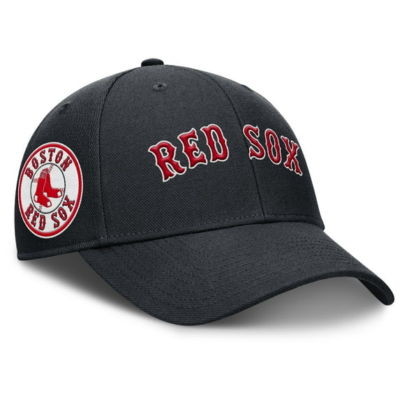 Men's Nike Navy Boston Red Sox Rise Gaberdine Adjustable Hat