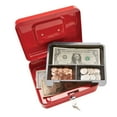 Pen + Gear Cash Box with Removable Cash Tray Red