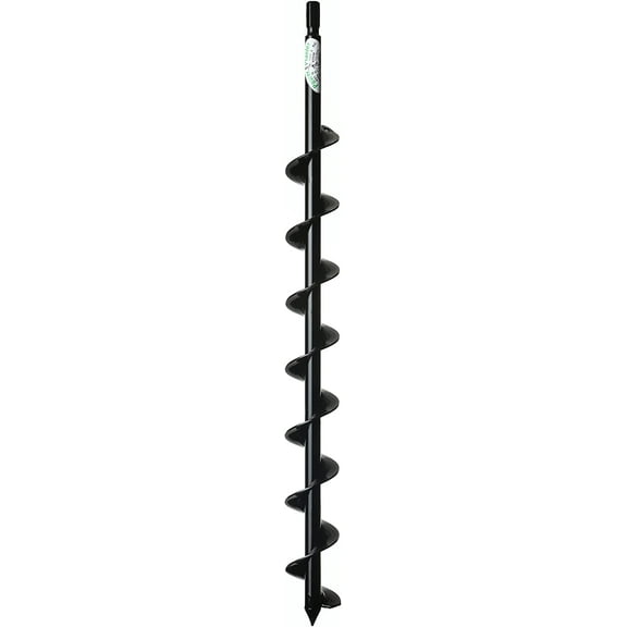Power Planter Termite & Tree Auger 2"x24" With 1/2" Non-Slip Hex Drive - Heavy Duty Auger Bare Root Tree & Shrub Planting, Irrigation or Bait Stations Install - Works in All Soil Conditions - USA Made