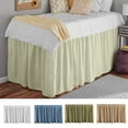 thumbnail image 3 of LCXmlly Wrap Around Bed Skirt Solid Color Wear Resistant Ruffled Bed Skirt for College Dorm Room, 3 of 8