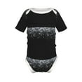 thumbnail image 2 of Balery Silver Glitter1 Pattern Baby Climbing Clothes Infant Bodysuit Cute Infant Bodysuit Baby Romper-12 Months, 2 of 7