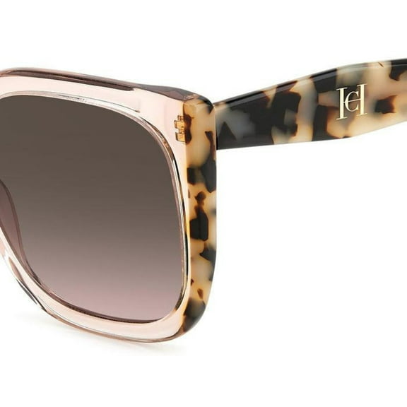 CAROLINA HERRERA Sunglass frames HER 0128/S WOMAN 54.000/21.000/145.000 L93 PEACH HAVANA