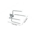 thumbnail image 4 of BRIGHTFUFU 1 Pair of Stainless Steel Grill Utensils Set for Outdoor Cooking with Four Prong Design, 4 of 5