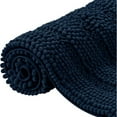 thumbnail image 1 of CHUN YI Anti-slip Bathroom Mat Absorbent Plush Polyester, 17"x47", Navy, 1 of 6