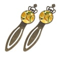 thumbnail image 2 of Cantaloupe Elegant Vintage Copper Crown-Shaped Bookmarks Set - Stainless Steel Book Accessories for Book Lovers, 2 of 5