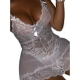 thumbnail image 2 of Skksst Womens Babydoll Bralete Lace Nightdress Chemise Lingerie Sleepwear Gown Pajamas, 2 of 3