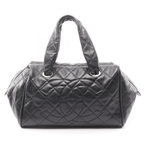 Pre-Owned CHANEL Matelasse Large Coco Mark Handbag in Caviar (Grained Calfskin) for... (Good)