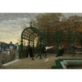 thumbnail image 2 of James Tissot 14x11 Black Ornate Wood Framed Double Matted Museum Art Print Titled: Abduction Attempt (The Attempted Abduction) (1865), 2 of 5