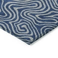 thumbnail image 4 of Addison Rugs Chantille Indoor/Outdoor Transitional Swirls Navy Washable Rectangle Rug, 3' x 5', 4 of 6