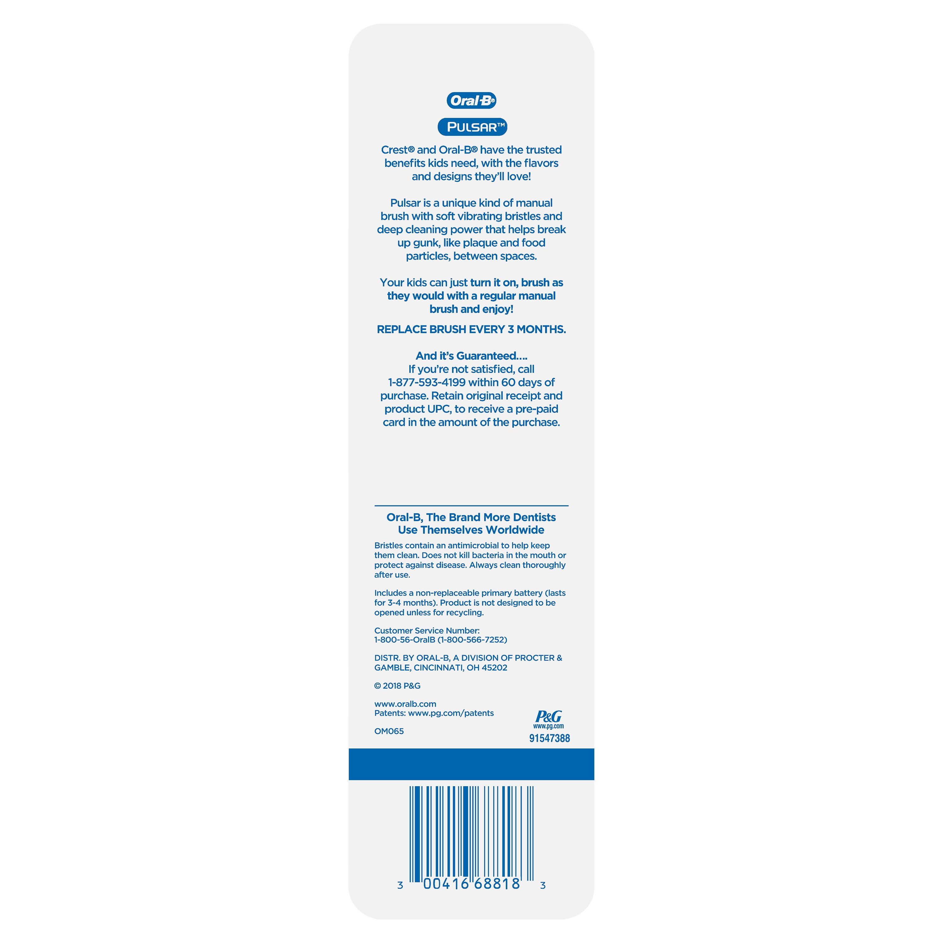 oral b sparkle fun toothbrush