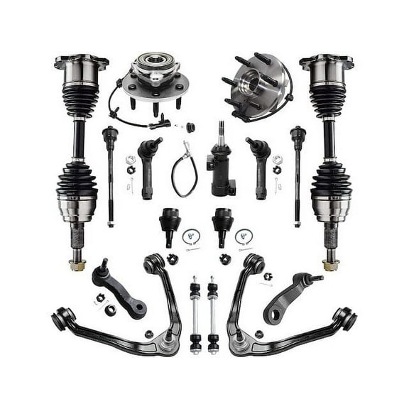 Front Axle Control Arm Ball Joint Kit - Compatible with 2002 - 2006 Cadillac Escalade Base AWD 2003 2004 2005