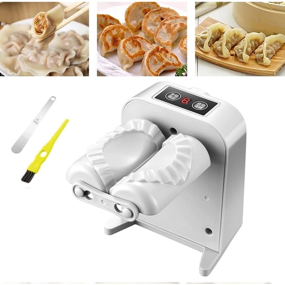 Upgraded Electric Dumpling Maker, PP PC Material, Double Modes Dumpling & Wonton Press Mold, Kitchen Pastry Tool for Home Use
