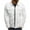 White, variant on Multi Pocket V-Neck Polyester, Jeans Jacket (Men's)