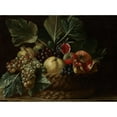 thumbnail image 2 of Bartolomeo Cavarozzi 18x14 Gold Ornate Wood Frame and Double Matted Museum Art Print Titled - Basket of Fruit (ca. 1620), 2 of 4