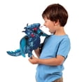thumbnail image 2 of Marioneta de mano Folkmanis, dragón azul de tres cabezas, 2 of 4