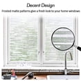 thumbnail image 3 of 45x200cm Privacy Window Film Static Cling Frosted Matte Door Film, 3 of 5