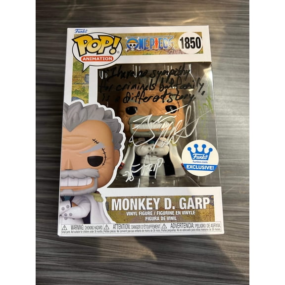 Collectible Funko POP! Animation: One Piece - Monkey D. Garp (Funko)(Signed/Brian Mathis/JSA) #1850