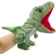 thumbnail image 1 of Marioneta de mano de dinosaurio de peluche T-rex Juguete de peluche Boca abierta móvil para regalo de juego de rol creativo para niños pequeños en cumpleaños Navidad, 11.8in Sincero  Juguete, 1 of 4