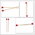 thumbnail image 4 of 2pcs Xylophone Hammers Marimba Hammers Sticks Xylophone Mallets Hammers, 4 of 8
