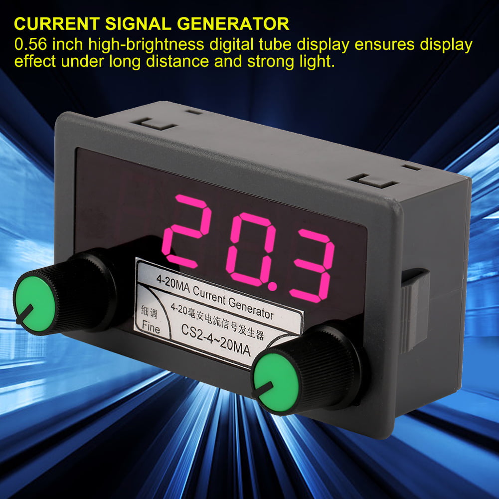 Details about   Digital Current Voltage Signal Generator Analog for PLC and Panel Debugging 