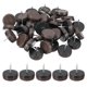 thumbnail image 1 of Deslizadores de Silla Uxcell, Clavos en Deslizadores de Muebles Protectores de Piso para Muebles de Madera, Patas de Mesa, Alfombra y Madera Marrón 1.2", 1 of 7
