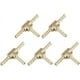thumbnail image 1 of 6Mm T Hose Connector 3 Contacts Brass Hose Adapter Water Oil Air 5 Pcs, 1 of 3
