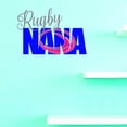 thumbnail image 1 of Custom Decals Rugby Nana Wall Art Size: 20 X 40 Inches Color: Multi, 1 of 1