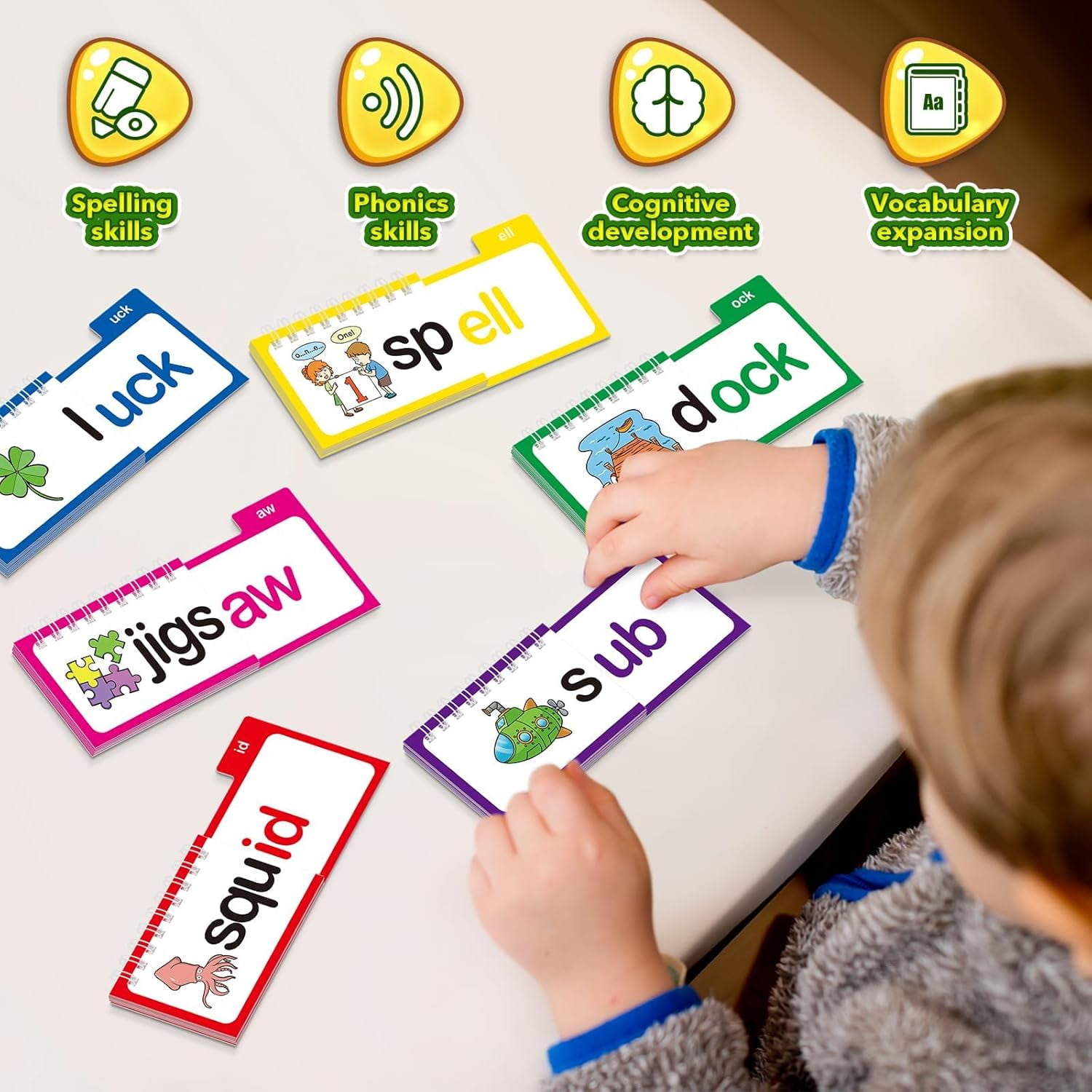 30 Read and Rhyme Flip Books Word Family Build Book Word Family Flip Books Reading Flip Book ABC Vocabulary Flash Cards