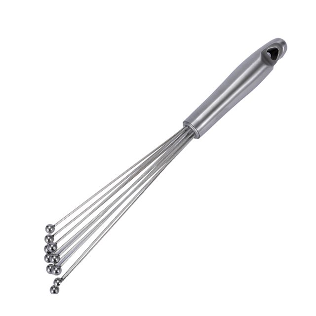 Wosthever Batidor de bolas Manual de acero inoxidable, batidor de huevos, mezclador de mano, batidor de huevos, herramientas de mezcla, crema de 12 pulgadas