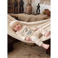 thumbnail image 6 of RUINIXCW Newborn Baby Boy Hospital Coming Home Outfit Waffled Romper Infant Baby Boys Fall Winter Duck Hunting Clothes Mallard Embroidery Long Sleeve Jumpsuit Hat Set, 6 of 9