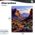 thumbnail image 4 of Stupell Industries Traditional Western Colors Earthy Desert Canvas Art, 16 x 20, by Franklyn Gregory, 4 of 8