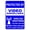 Warning Sign 3, variant on Warning Private Drive No Turn Around Sign 8"x12" - Aluminum Tin Traffic Decor for Home Business Driveway Road
