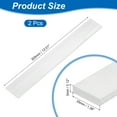 thumbnail image 2 of Uxcell Square 6063 Aluminum Flat Bar, 2Pack 1/8" Thickness 1-3/8" Width 12" Length, 2 of 7