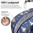 thumbnail image 5 of Womens Dark Blue Ballerina Flower Pattern Lunch Box for Work,Insulated Lunch Bag for Women,Loncheras Para Mujer,Leakproof Adult Lunch Bag for Work,Beach,Travel,Picnic,Camping, 5 of 7
