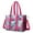 Pioneer Flower Floral-3, variant on Teacher Tote Bag,Pioneer Flower Floral Print Pattern Teacher Utility Tote Bag,Large Work Tote Bags for Women with Multiple Pockets,Top Zipper Closure,13.8x10.6x6.7 Inch