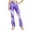 Purple-2025, variant on MKOSPLRT 2-13 Years High Waist Yoga Flared Pants Girls Tie Dye Print Boot Cut Leggings Casual Gym Leggings Stretch Workout Flare Pants